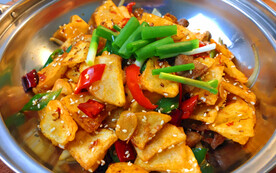干锅土豆片