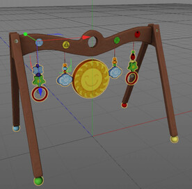 C4D模型 儿童玩具