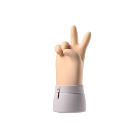 C4D模型 卡通手  