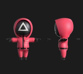 C4D模型 机器人