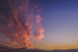 夕阳天空