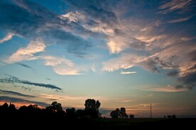 夕阳天空