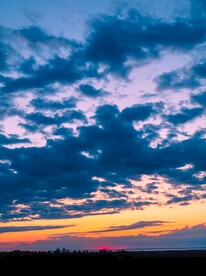 夕阳天空