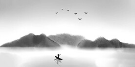 水墨画 丹青画 山水画