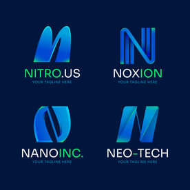 N字母logo