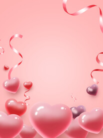  爱心背景