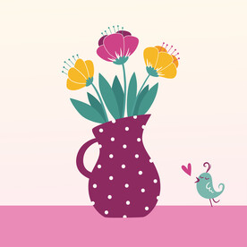 花束插画