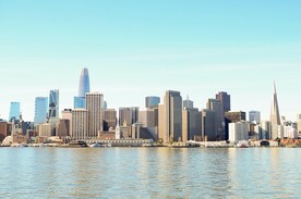 沿海城市建筑摄影