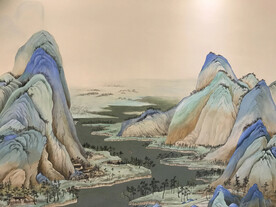 千里江山手绘图 