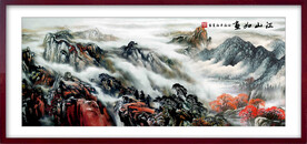 中国风水墨山水画