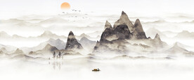 山水画