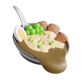 C4D模型 国外美食 