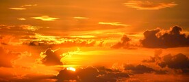 夕阳天空