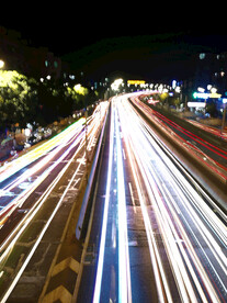 公路夜景