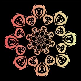 欧式花纹