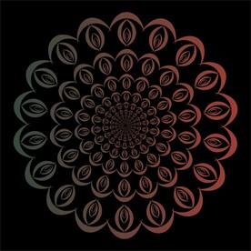 对称花纹