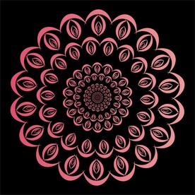 对称花纹