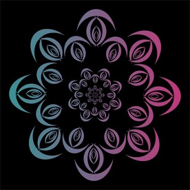 对称花纹