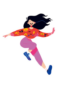 女人插画
