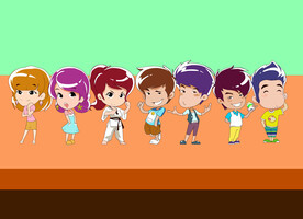 爱情公寓人物卡通形象