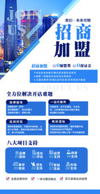 招商加盟海报