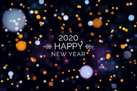 新年庆祝背景