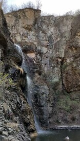 北京双龙峡日月潭瀑布