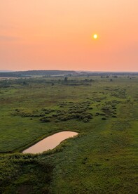 草原和太阳