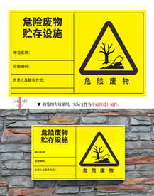 危险废物贮存设施牌