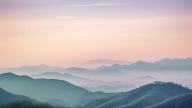 山水背景