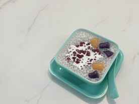 红豆芋圆椰汁西米露