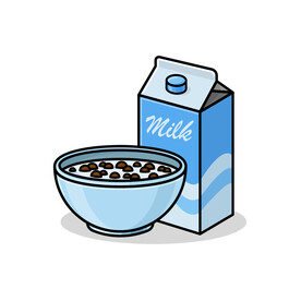 卡通食物  