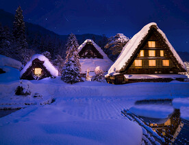 东北雪景