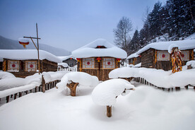 东北雪景