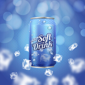 易拉罐饮料样机图片