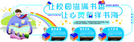 校园文化长廊背景墙