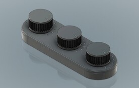  C4D模型 开关  