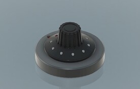  C4D模型 开关 