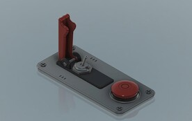 C4D模型 开关 