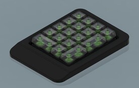 C4D模型 开关  