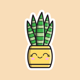  手绘植物  