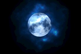 星球月亮皓月