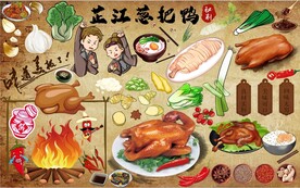 炒鸭子