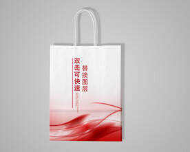 纸袋样机图