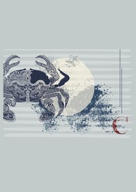 螃蟹 海鲜 中国风