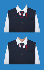 小女孩证件照套装psd