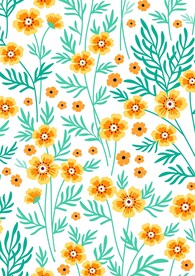 小黄菊 小碎花
