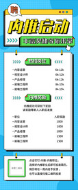 内推启动招聘海报