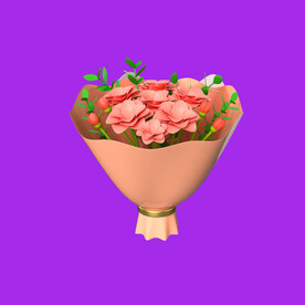 3D气球花