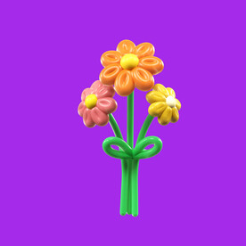 3D气球花